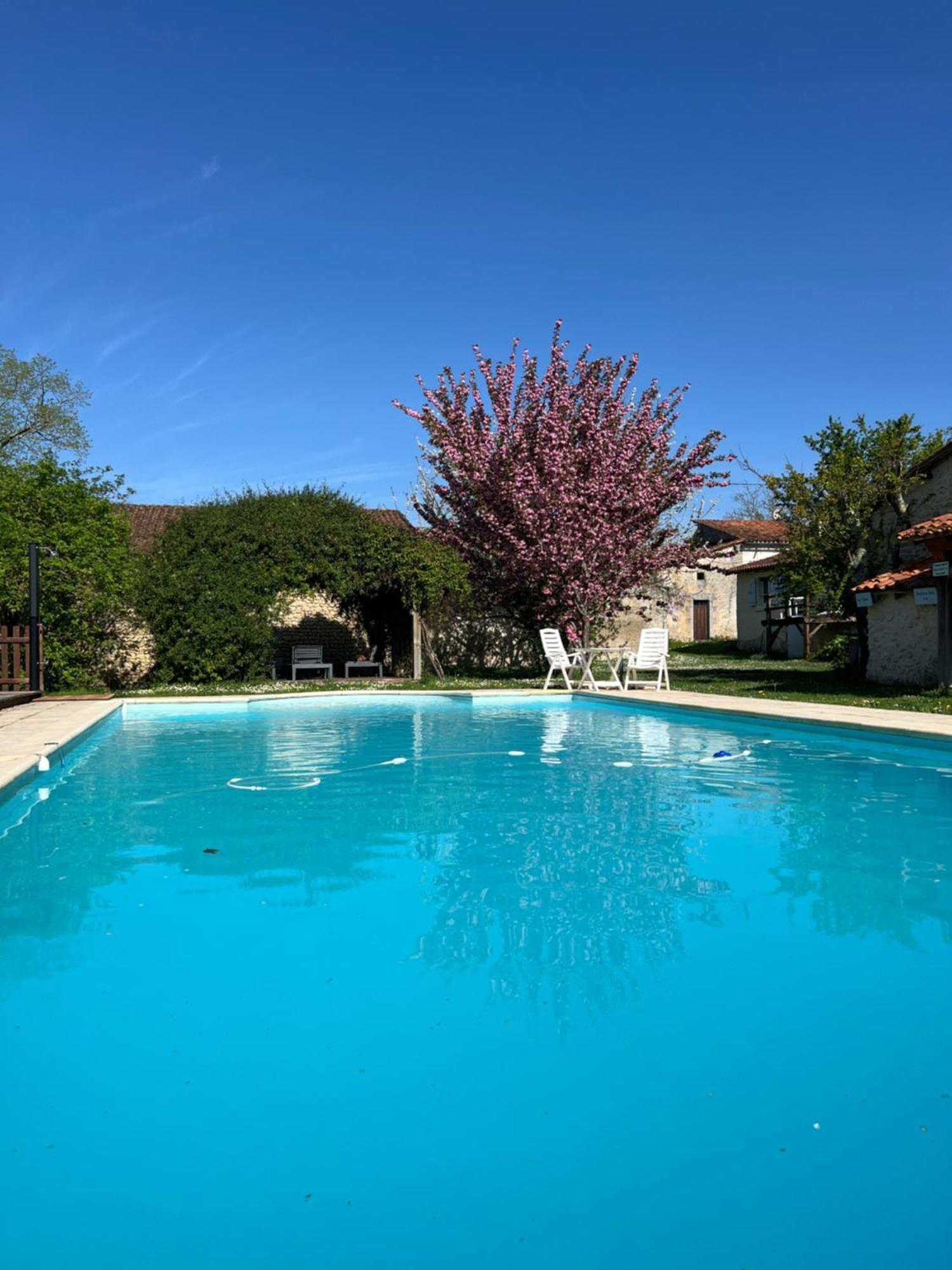 Entire Apartment With Swimming Pool Near Aubeterre Saint-Romain  Экстерьер фото